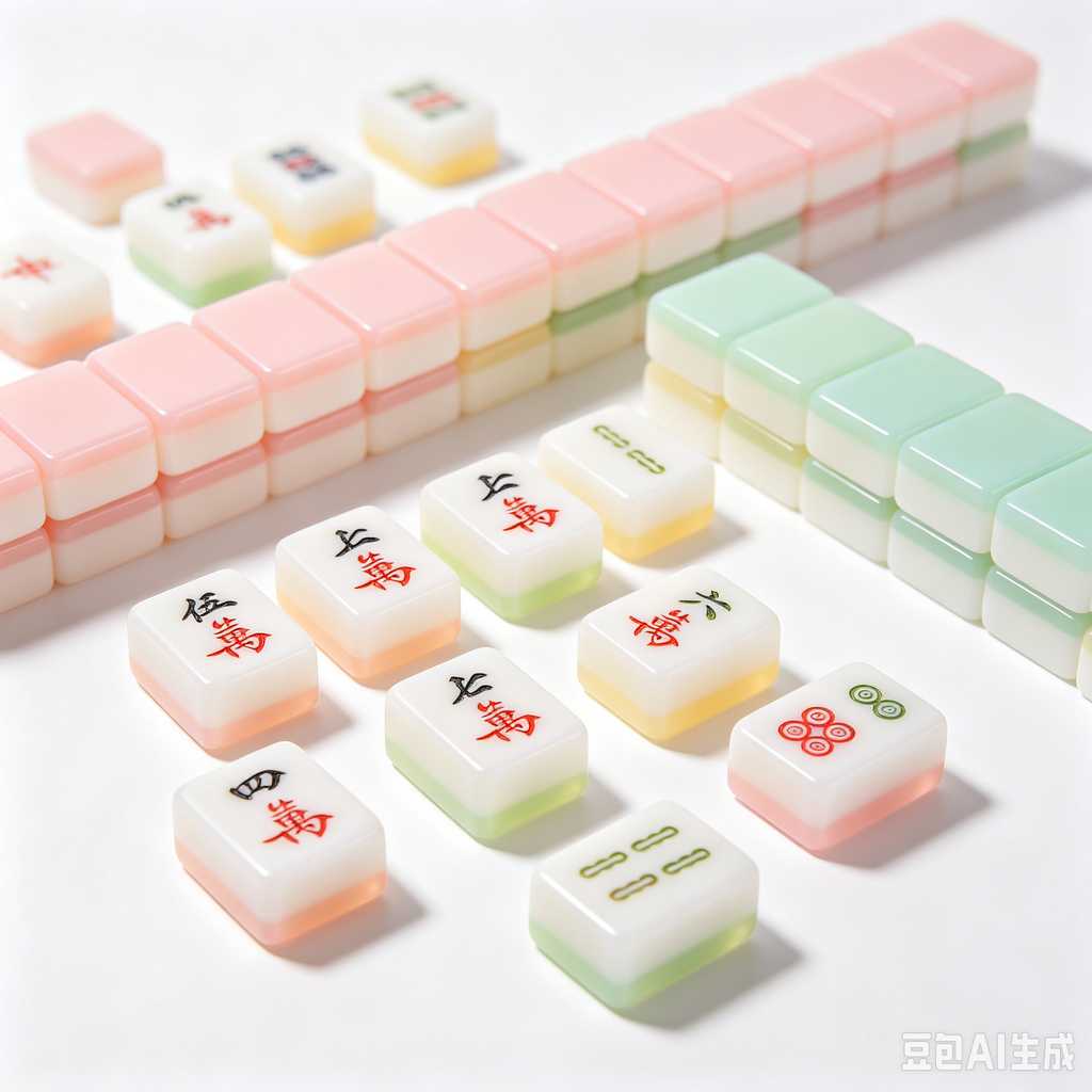mahjong tile rack set