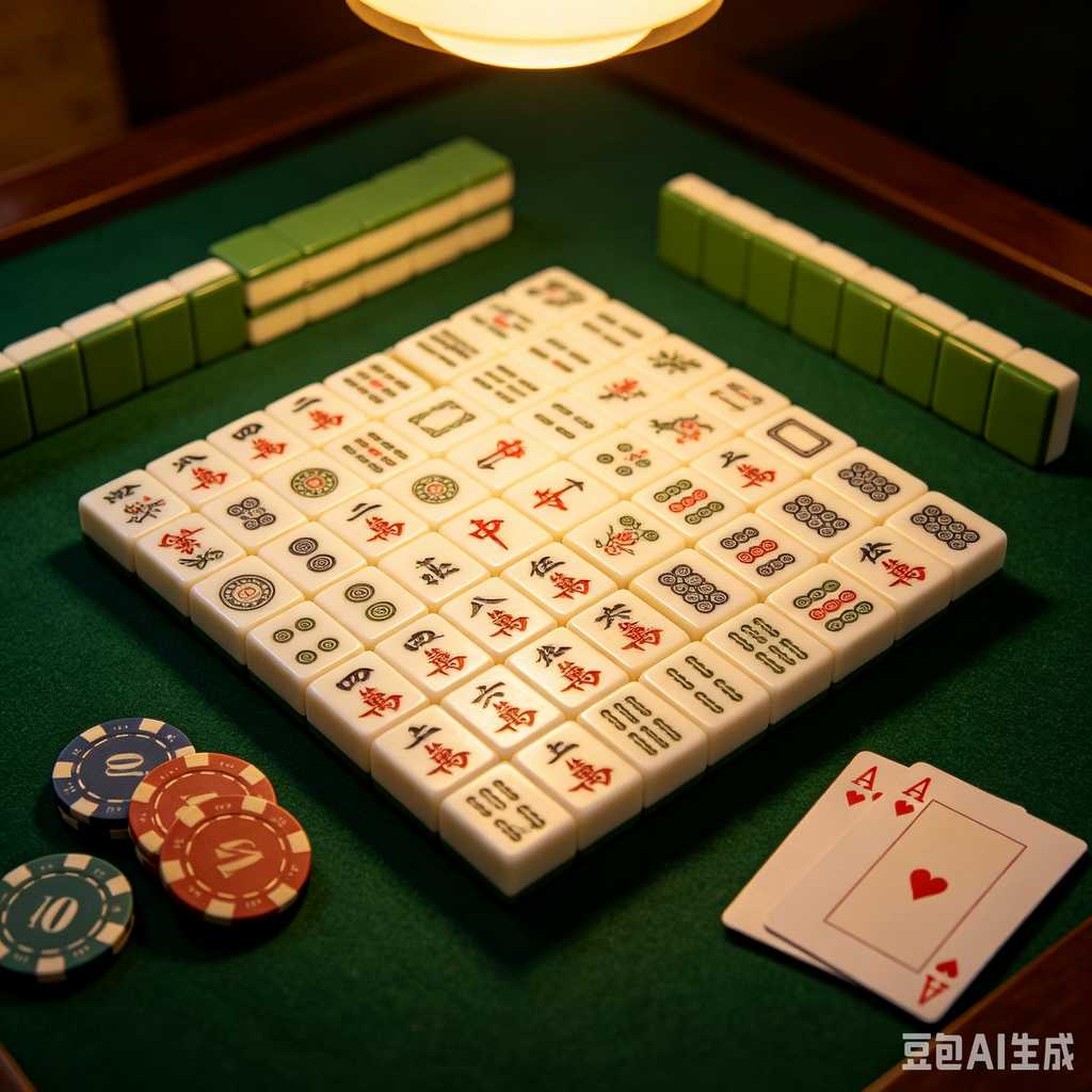 oriental style mahjong tiles